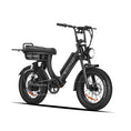 Load image into Gallery viewer, Emma 3.0 Electric Bike Long Range Dual-Battery 2-person Seat black color - au.roll-road.com