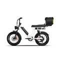 Load image into Gallery viewer, Emma 3.0 Electric Bike Long Range 2-person Seat cargo trunk white color - au.roll-road.com