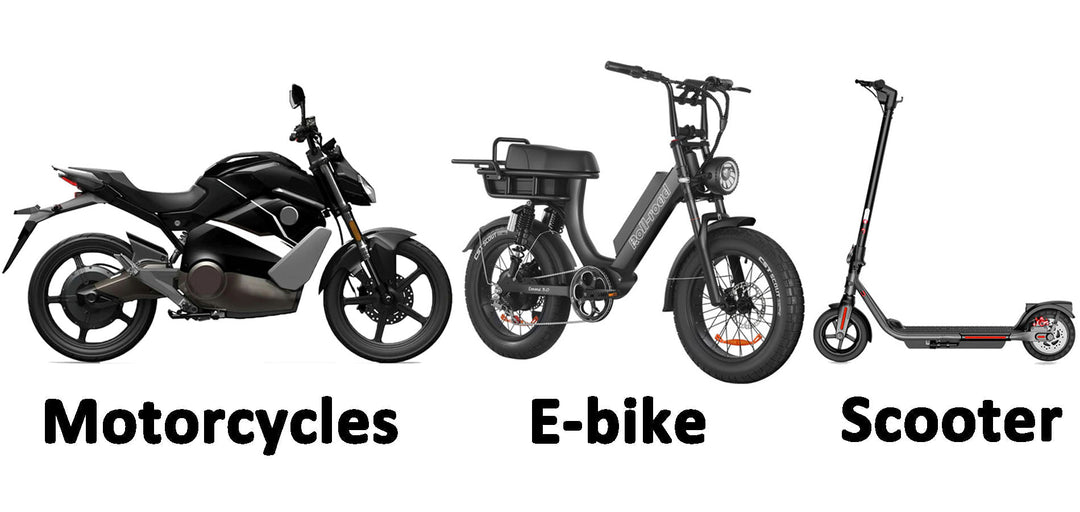 Electric Bikes vs Electric Scooters vs Electric Motorcycles: Which One Should You Choose?