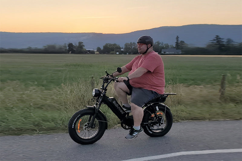Best Ebike for 400lb heavy riders-Roll Road Emma 3.0 ebike