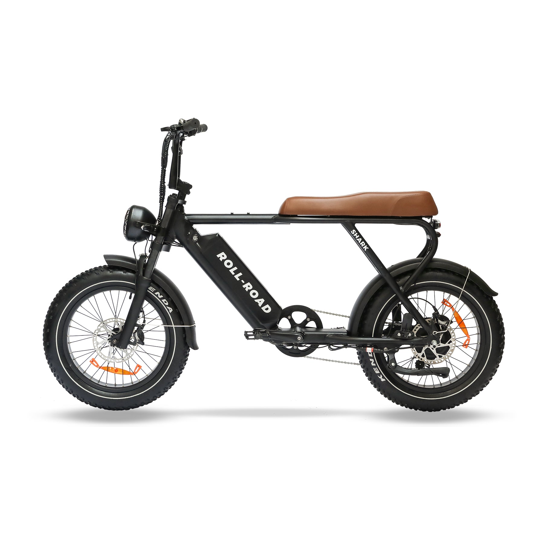 2 Seater Moped Style Ebike- Roll Road Shark Ebike