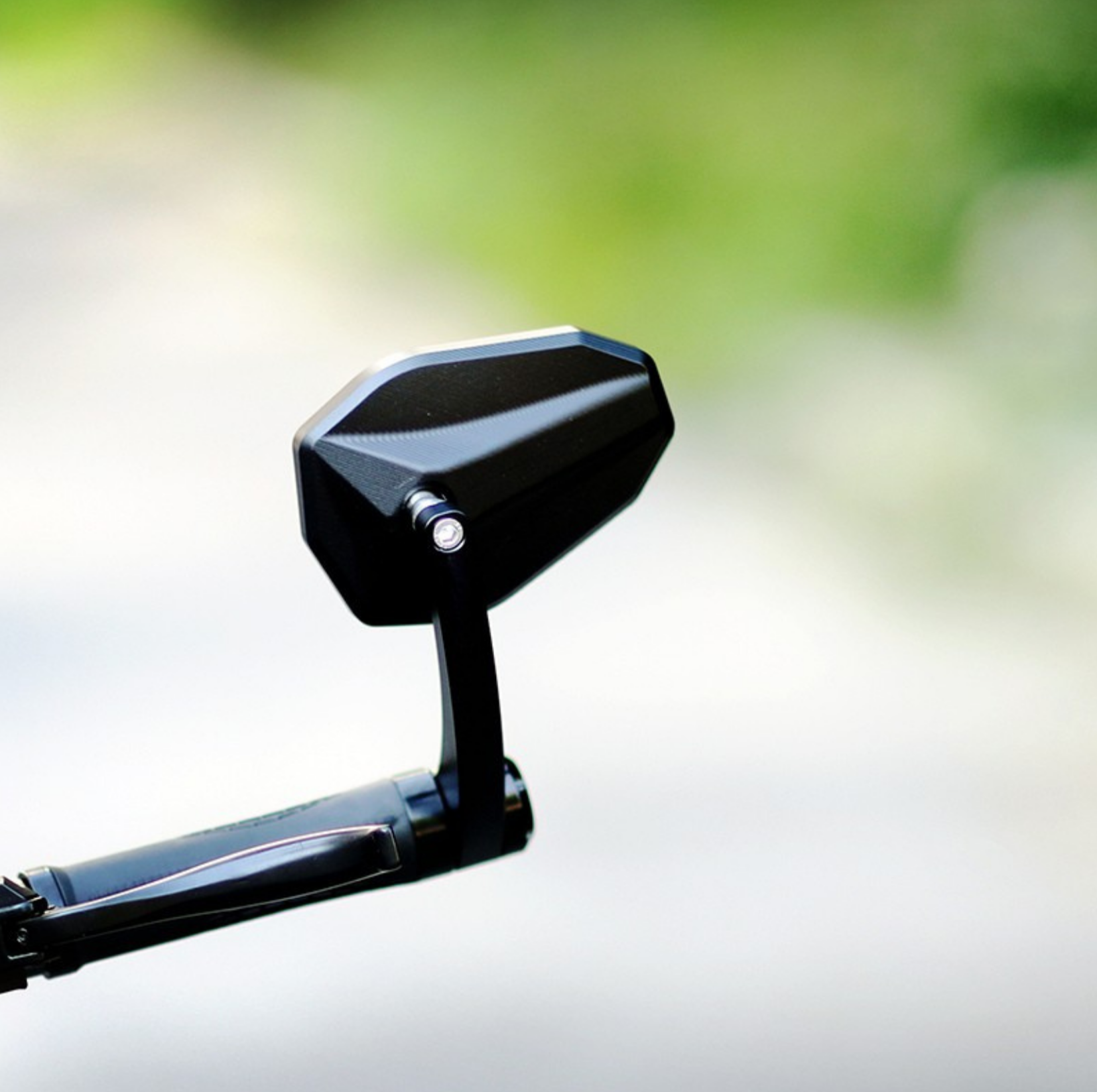 Bar End Mirrors Black