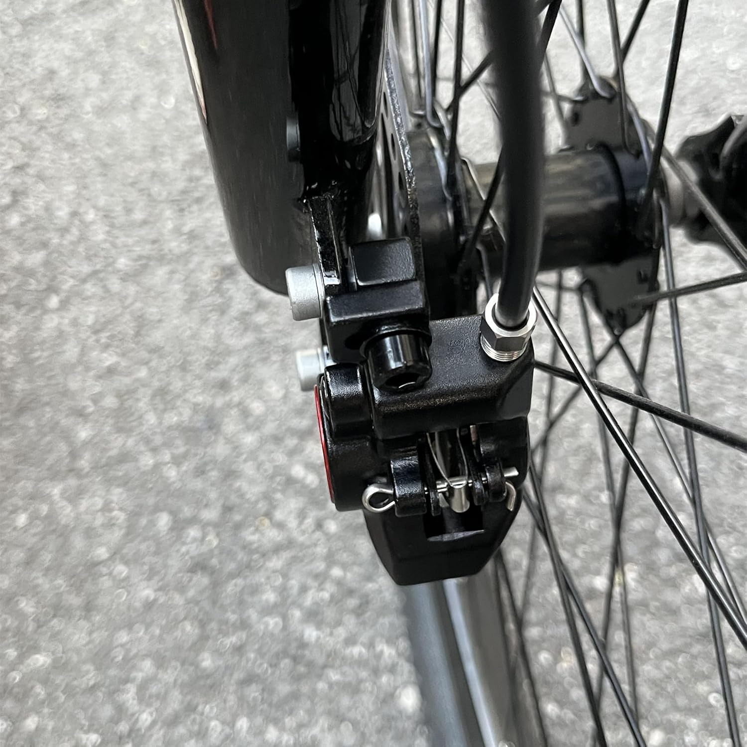 balanced braking with no abnormal noise