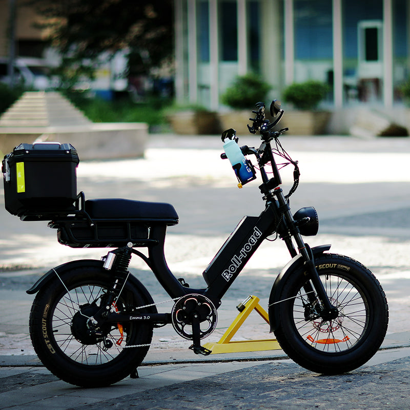 450lb Payload Moped Style Ebike Roll Road Ebike