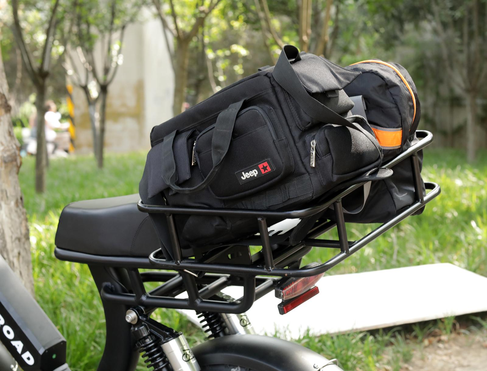 ebike rear basket to take your bags