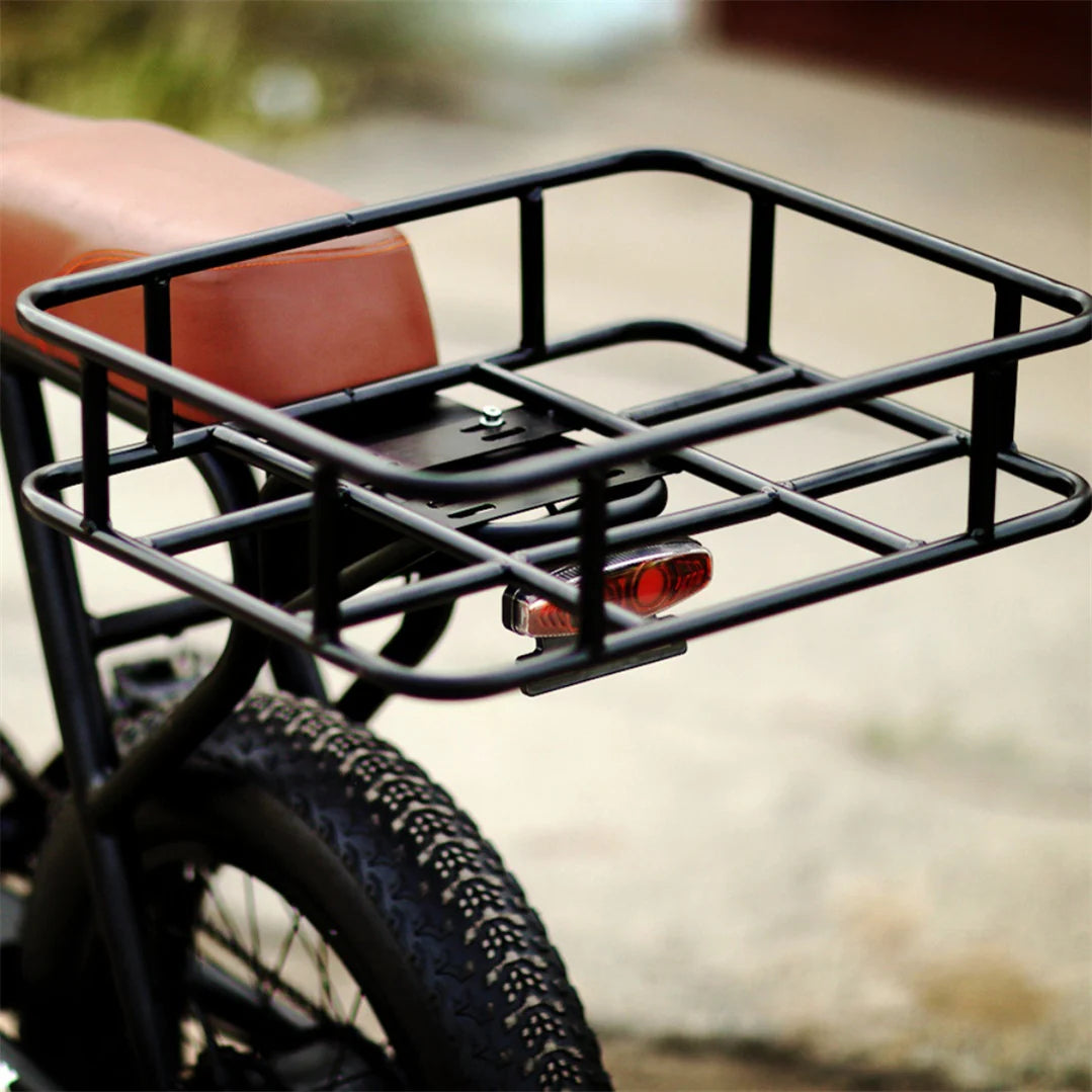ebike large rear basket to take your belongings